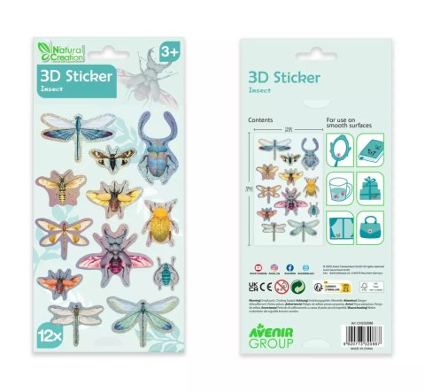 Naklejki 3D - Insekty Naklejki 3D - Insekty