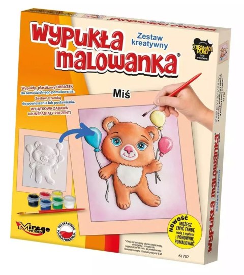 Wypukła Malowanka - Mały Miś Wypukła Malowanka - Mały Miś