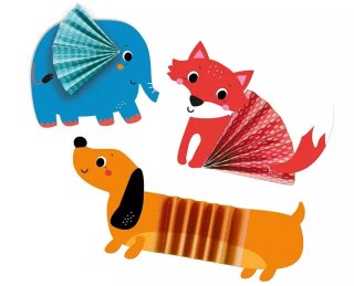 Origami zygzakowate zwierzęta
