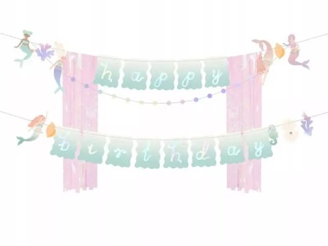 Baner Happy Birthday Syrena, 130x100 cm Baner Happy Birthday Syrena, 130x100 cm