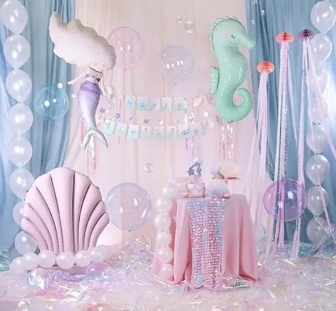 Baner Happy Birthday Syrena, 130x100 cm Baner Happy Birthday Syrena, 130x100 cm