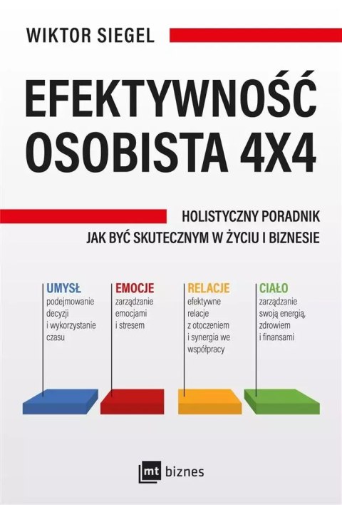 Efektywność osobista 4x4. Holistyczny poradnik.. Efektywność osobista 4x4. Holistyczny poradnik..