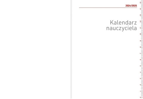 Kalendarz nauczyciela 2024/25 B6 tygodniowy, Eko