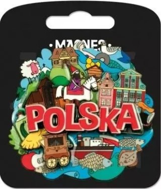 Magnes I love Poland Polska ILP-MAG-C-PL38