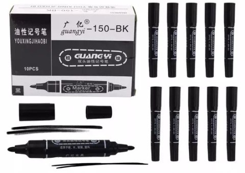 Promarkery LEANToys 10 szt. Promarkery LEANToys 10 szt.
