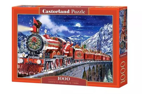 Puzzle 1000 elementów. Santa's Coming to Town Puzzle 1000 elementów. Santa's Coming to Town