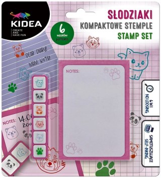 Stemple Kompakt Słodziaki 6el Notes 75x105 Kidea Derform Kssas6kka