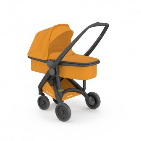 Greentom wózek carrycot (v.2.1) black-sunflower Greentom wózek carrycot (v.2.1) black-sunflower