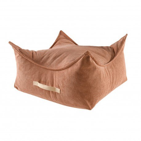 Meowbaby® pufa dziecięca, kwadratowa, sztruksowa, Meowbaby® pufa dziecięca, kwadratowa, sztruksowa,