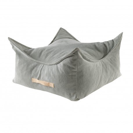 Meowbaby® pufa dziecięca, kwadratowa, sztruksowa, Meowbaby® pufa dziecięca, kwadratowa, sztruksowa,