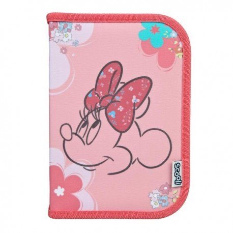 Piórnik z wyposażeniem, myszka minnie Piórnik z wyposażeniem, myszka minnie