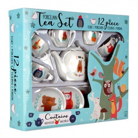 Porcelanowy serwis dla dzieci, little woodies, 12 Porcelanowy serwis dla dzieci, little woodies, 12