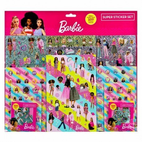 Zestaw naklejek - barbie- 500 szt. Zestaw naklejek - barbie- 500 szt.