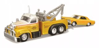MAISTO 15055-28 Holownik Mack B-61 1953 + Buick Riviera 1965 1:64