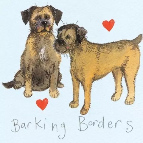 Magnes FM11 Border terrier Magnes FM11 Border terrier