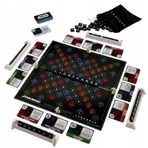 Mattel. HJD08 Scrabble Star Wars. Gwiezdne Wojny