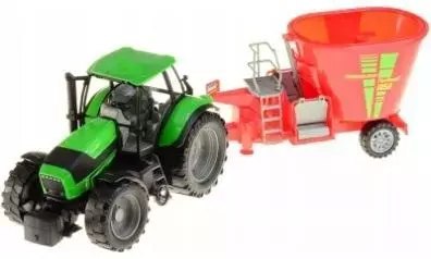 Traktor z maszyną rolniczą Traktor z maszyną rolniczą