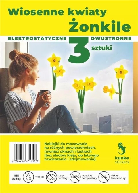Wiosenne kwiaty Żonkile 3szt Wiosenne kwiaty Żonkile 3szt
