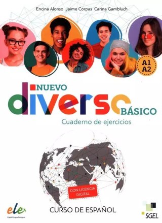Diverso Basico A1 + A2 ćwiczenia + licencja digital Nueva edicion