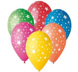 Godan Balon Dekor 12 Go Gwiazdki Pbh Opakowanie 5szt