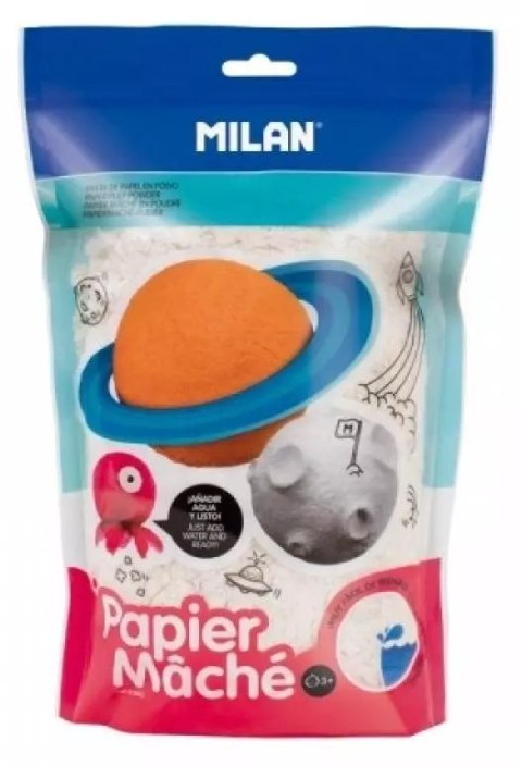 Papier mache biały 200g MILAN Papier mache biały 200g MILAN