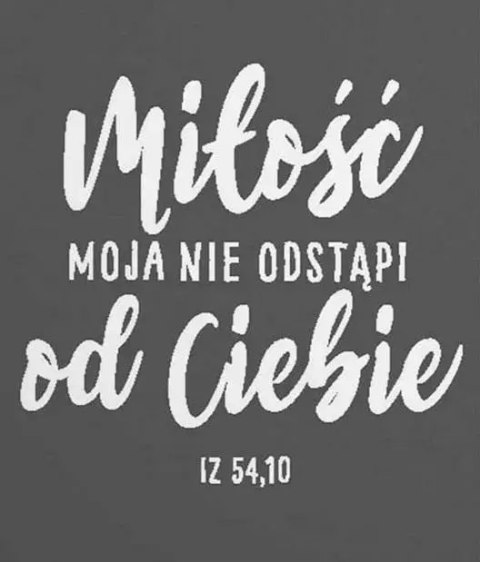 Podstawka korkowa - Miłość moja nie odstąpi Podstawka korkowa - Miłość moja nie odstąpi