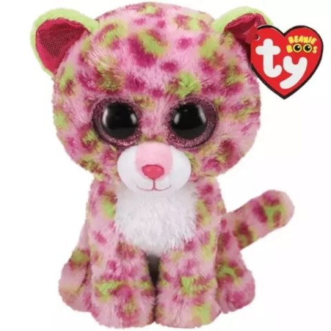 TY BEANIE BOOS Lainey różowy leopard 24cm 36476 TY BEANIE BOOS Lainey różowy leopard 24cm 36476