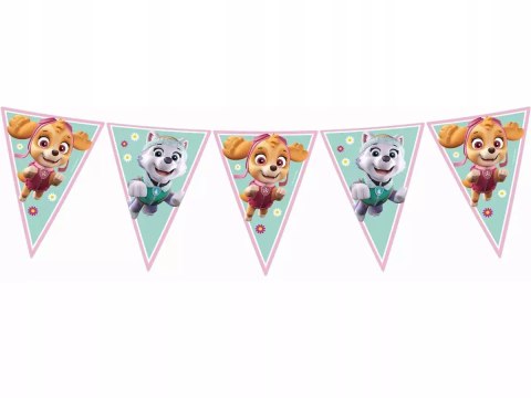 Baner flagi Psi Patrol Skye and Everest Baner flagi Psi Patrol Skye and Everest