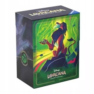 Disney Lorcana Azurite Sea Pudełko na karty Scar