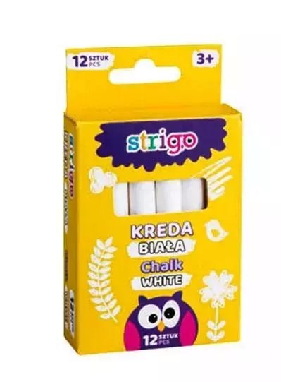 Kreda biała 12 sztuk STRIGO Kreda biała 12 sztuk STRIGO