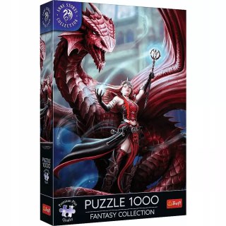 Puzzle 1000 elementów. Premium Plus. Fantasy Collection. Szkarłatny mag