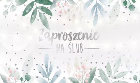 Zaproszenie PMZ-081 Ślub (5 szt.) Zaproszenie PMZ-081 Ślub (5 szt.)