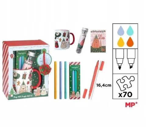 Zestaw upominkowy BN - kubek, puzzle, flamastry Zestaw upominkowy BN - kubek, puzzle, flamastry