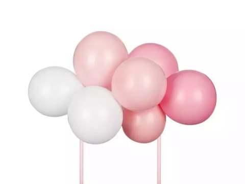 Balonowy topper na tort różowy 29cm Balonowy topper na tort różowy 29cm