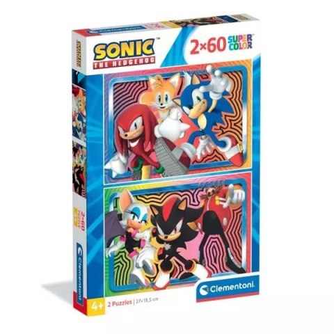 CLE puzzle 2x60 SuperKolor Sonic 24821 CLE puzzle 2x60 SuperKolor Sonic 24821