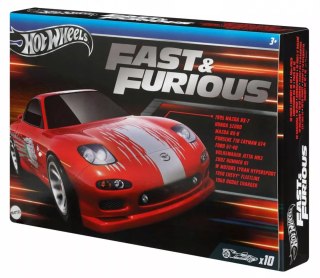 HOT WHEELS FAST & FURIOUS 10-PAK SAMOCHODÓW