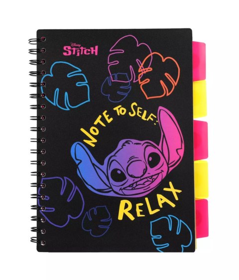 Kołobrulion B5 Disney Black Stitch wzór 1 Kołobrulion B5 Disney Black Stitch wzór 1