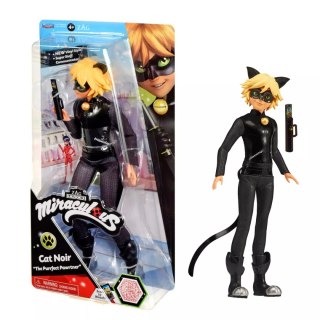MIRACULOUS: BIEDRONKA I CZARNY KOT Fashion Cat Noir, lalka