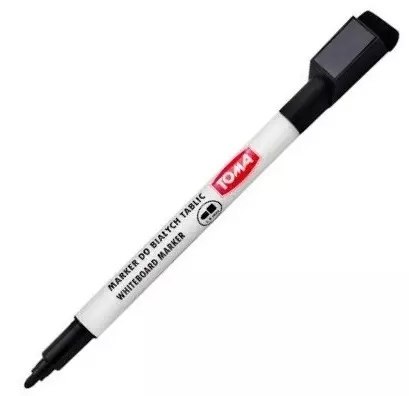 Marker suchościeralny czarny Toma 1 szt. Marker suchościeralny czarny Toma 1 szt.