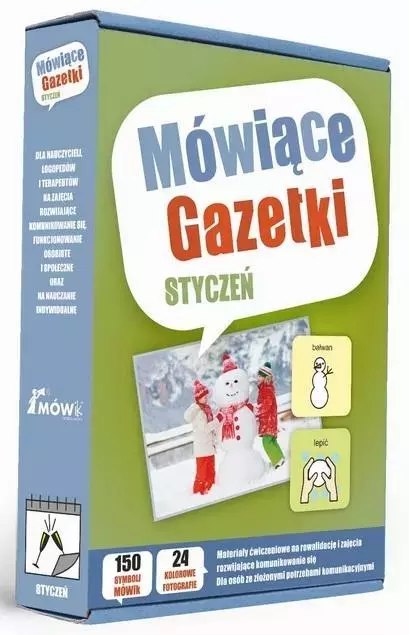 Mówiące Gazetki. Styczeń - pomoc dydaktyczna Mówiące Gazetki. Styczeń - pomoc dydaktyczna
