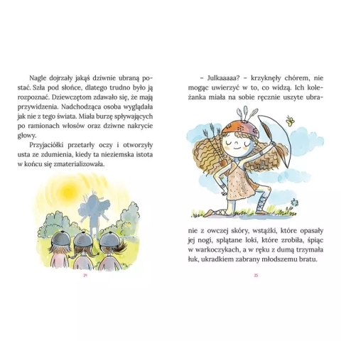 Opowiadania do doskonalenia czytania. Julka i amazonki Opowiadania do doskonalenia czytania. Julka i amazonki