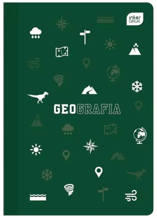 Zeszyt A5/60K kratka PP Geografia (10szt)