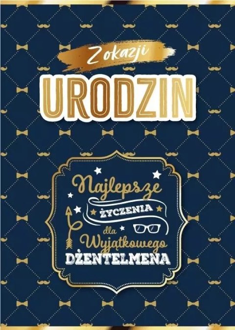 Karnet Urodziny dla niego Karnet Urodziny dla niego
