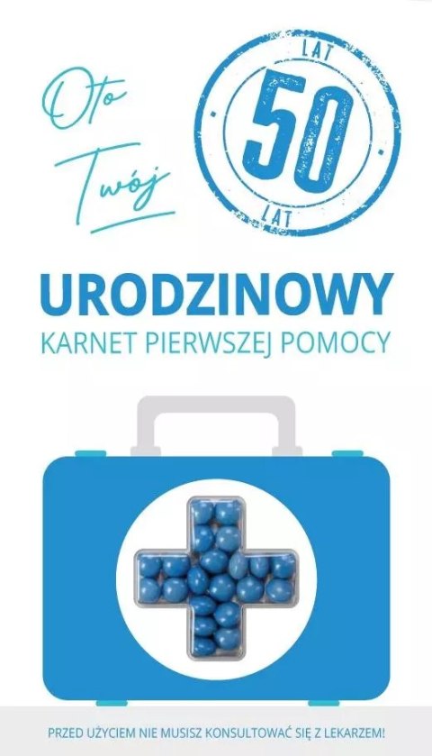 Karnet urodziny 50 Karnet urodziny 50