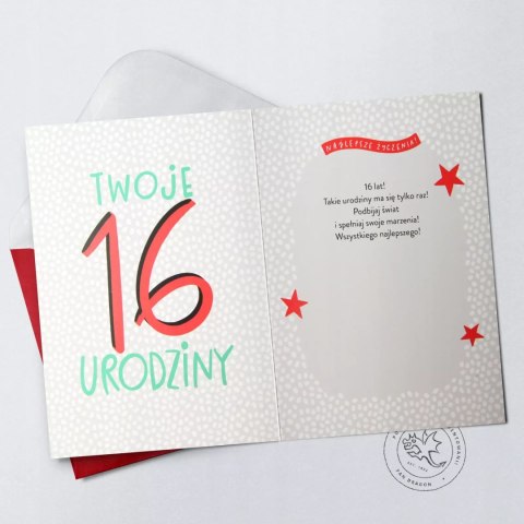 Kartka Urodziny 13 x 19 cm Kartka Urodziny 13 x 19 cm