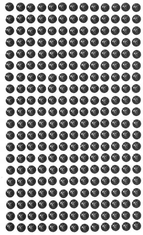 PERŁY SAMOPRZYLEPNE 6MM CZARNE 260SZT DALPRINT PERŁY SAMOPRZYLEPNE 6MM CZARNE 260SZT DALPRINT