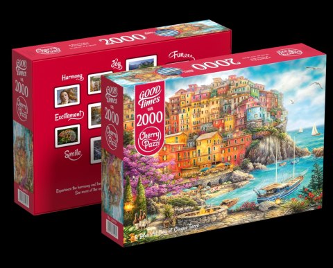 Puzzle 2000 elementów. Piękny dzień w Cinque Terre 50071