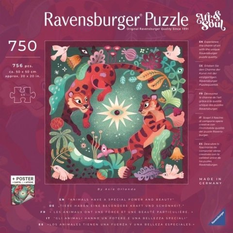 Puzzle Art & Soul 750 elementów Puzzle Art & Soul 750 elementów