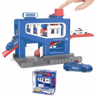 Parking policyjny auto metalowe