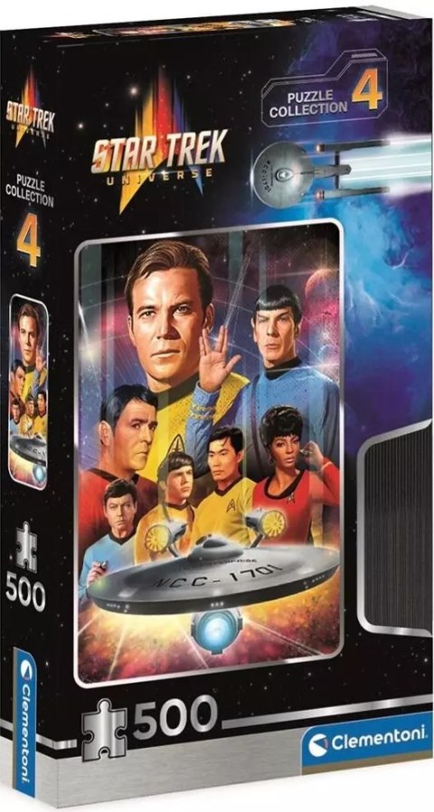 Puzzle 500 elementów. Kultowe filmy. Star Trek Puzzle 500 elementów. Kultowe filmy. Star Trek